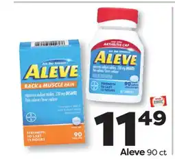 Weis Markets Aleve offer