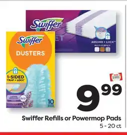 Weis Markets Swiffer Refills or Powermop Pads offer