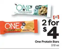 Weis Markets One Protein Bars offer
