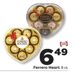 Weis Markets Ferrero Heart offer
