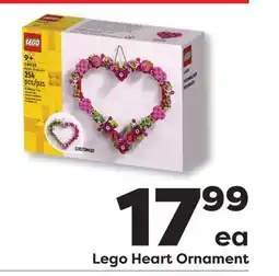 Weis Markets Lego Heart Ornament offer