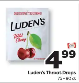 Weis Markets Luden's Throat Drops offer