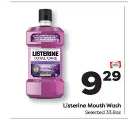 Weis Markets Listerine Mouth Wash offer