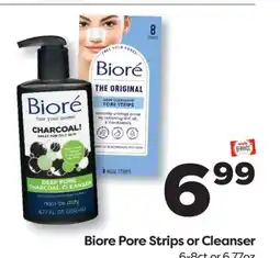 Weis Markets Biore Pore Strips or Cleanser offer