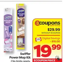 Weis Markets Swiffer Power Mop Kit offer