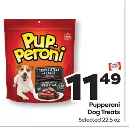 Weis Markets Pupperoni Dog Treats offer