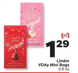 Weis Markets Lindor VDAy Mini Bags offer