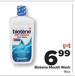 Weis Markets Biotene Mouth Wash offer