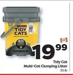 Weis Markets Tidy Cat Multi-Cat Clumping Litter offer