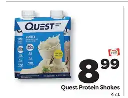 Weis Markets Quest Protein Shakes offer