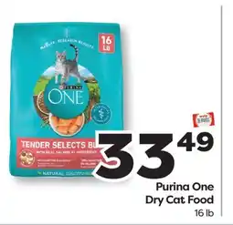 Weis Markets Purina One Dry Cat Food offer