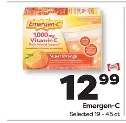 Weis Markets Emergen-C offer