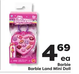 Weis Markets Barbie Barbie Land Mini Doll offer