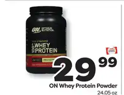 Weis Markets ON Whey Protein Powder offer