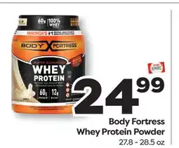 Weis Markets Body Fortress Whey Protein Powder offer