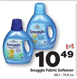 Weis Markets Snuggle Fabric Softener offer