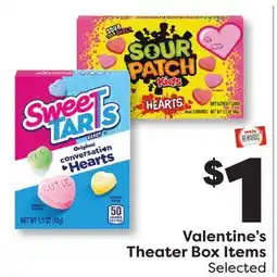Weis Markets Valentine's Theater Box Items offer