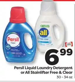 Weis Markets Persil Liquid Laundry Detergent or All Stainlifter Free & Clear offer