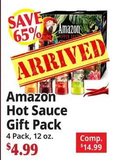 Ocean State Job Lot Amazon Hot Sauce Gift Pack offer
