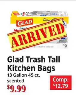 Ocean State Job Lot Glad Trash Tall Kitchen Bags offer