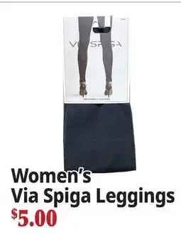 Ocean State Job Lot Women's Via Spiga Leggings offer