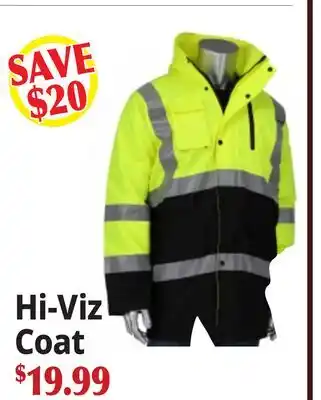 Ocean State Job Lot Hi-Viz Coat offer