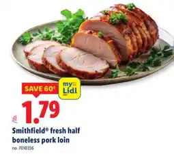 Lidl fresh half boneless pork loin offer