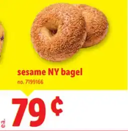 Lidl sesame NY bagel offer