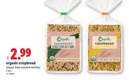 Lidl organic crispbread offer