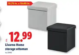 Lidl storage ottoman offer