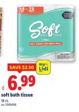 Lidl soft bath tissue offer