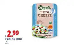 Lidl organic feta cheese offer