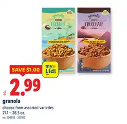 Lidl granola offer