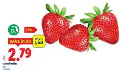 Lidl strawberries offer