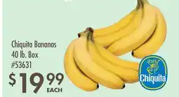 Smart & Final Chiquita Bananas offer
