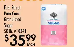 Smart & Final First Street Pure Cane Granulated Sugar offer