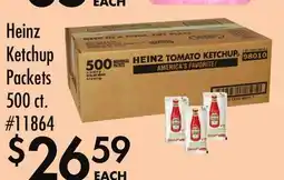 Smart & Final Heinz Ketchup Packets offer