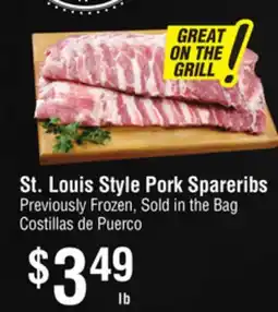Smart & Final St. Louis Style Pork Spareribs offer