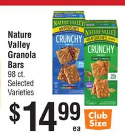 Smart & Final Nature Valley Granola Bars offer