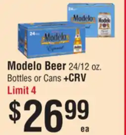 Smart & Final Modelo Beer offer