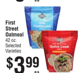 Smart & Final First Street Oatmeal offer