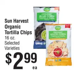 Smart & Final Sun Harvest Organic Tortilla Chips offer