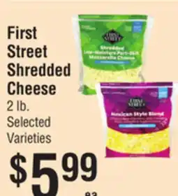 Smart & Final First Street Shredded Cheese offer