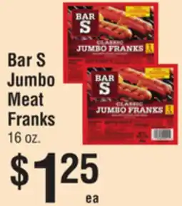 Smart & Final Bar S Jumbo Meat Franks offer
