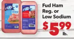 Vallarta Supermarkets Fud Ham offer