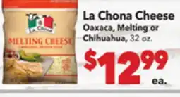 Vallarta Supermarkets La Chona Cheese offer