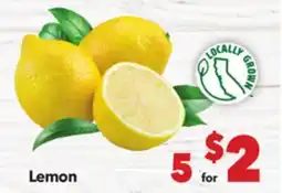 Vallarta Supermarkets Lemon offer