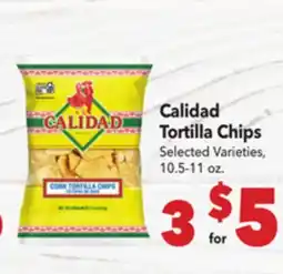 Vallarta Supermarkets Calidad Tortilla Chips offer