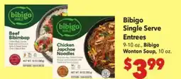 Vallarta Supermarkets Bibigo Single Serve Entrees offer