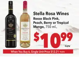 Vallarta Supermarkets Stella Rosa Wines offer